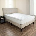 Lavish Home Lavish Home  78 x 80 x 3 in. King Size Alternative Bedding Topper 233 Thread Count 64-12-K